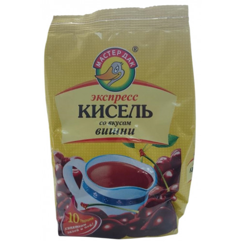 Экспресс-кисель Вишня 300гр/20шт МастерДак