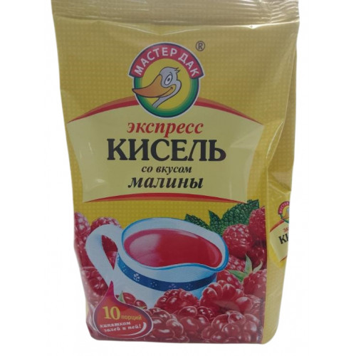 Экспресс-кисель Малина 300гр/20шт МастерДак