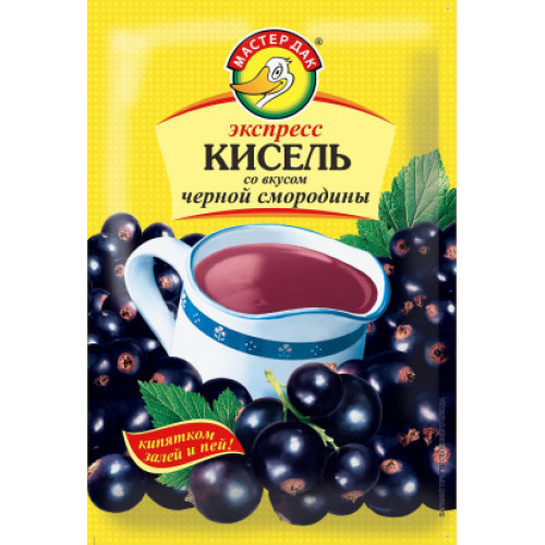 Экспресс-кисель Черная смородина 30гр/50шт МастерДак